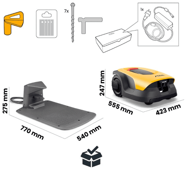 STIGA A 25v kabelfri robotgressklipper